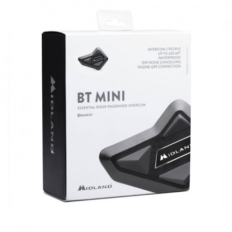 Interfono Moto Midland BT MINI Singolo Interfono Moto Midland BT MINI Singolo