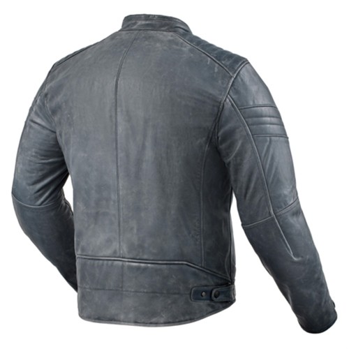 Giacca Moto in Pelle Vintage Rev'it Restless