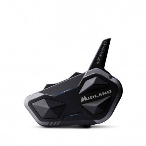 Interfono Moto Midland BTR1 Advanced Singolo RCF Speaker Interfono Moto Midland BTR1 Advanced Singolo RCF Speaker
