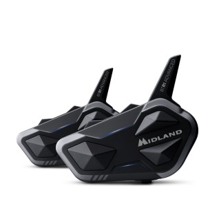 Interfono Moto Midland BTR1 Advanced Doppio RCF Speaker