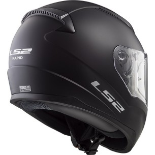 Casco Moto Bambino LS2 FF353 Rapid Mini Nero Opaco 2