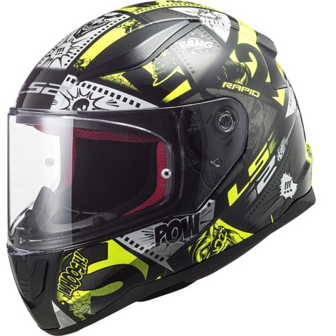 Casco Moto Bambino LS2 FF353 Rapid Mini Vignette Casco Moto Bambino LS2 FF353 Rapid Mini Vignette