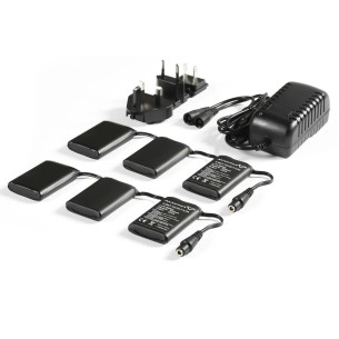 Macna Kit Completo+CaricaBatteria 12Volt 3A per Guanti Macna