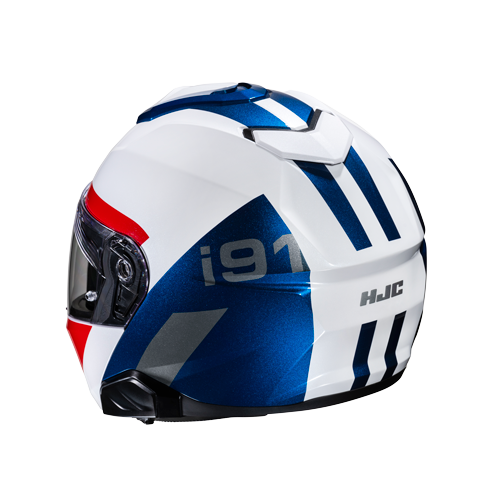 Nuovo Casco Moto Modulare HJC I91 BINA Omologazione 06