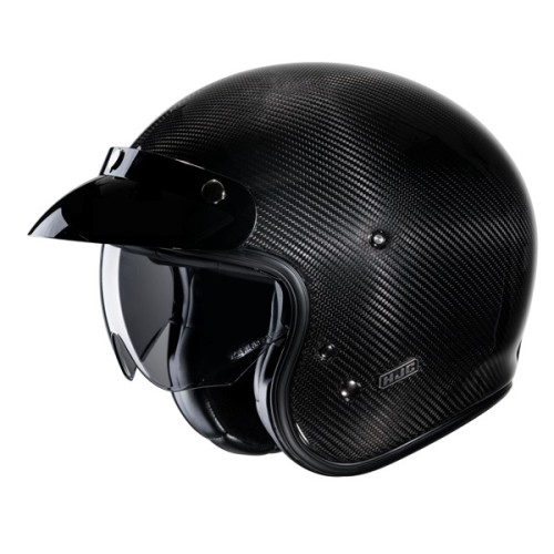 Casco Moto Jet Hjc V31 Carbon Omologazione 06