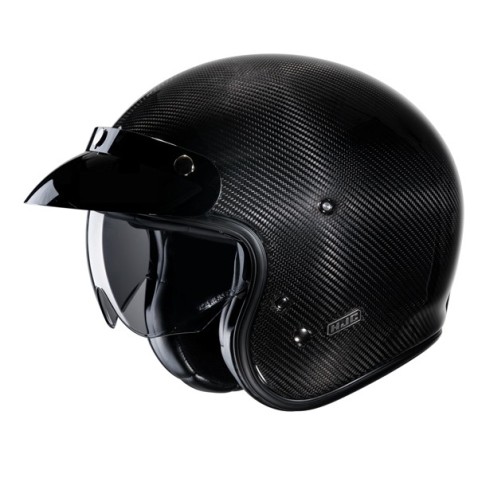 Casco Moto Jet Hjc V31 Carbon Omologazione 06 Casco Moto Jet Hjc V31 Carbon Omologazione 06