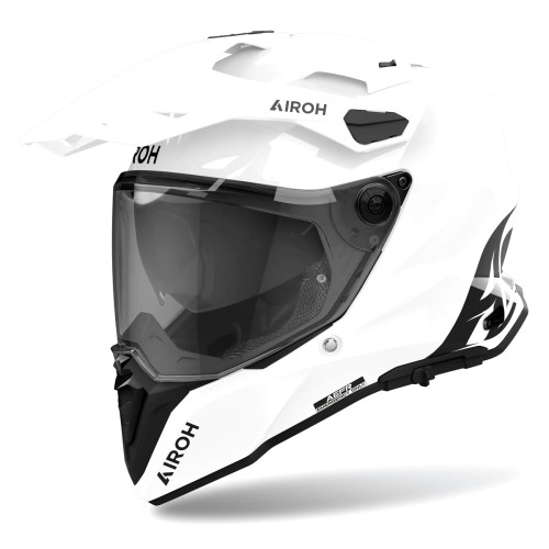 Casco Moto Airoh Commander 2 Bianco Adventure