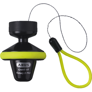 Bloccadisco Moto Abus Victory XPlus 68 Giallo