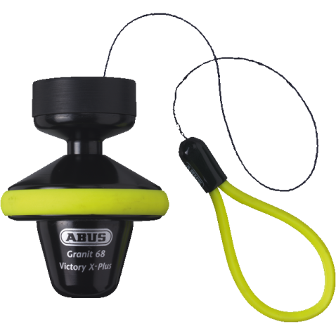 Bloccadisco Moto Abus Victory XPlus 68 Giallo Bloccadisco Moto Abus Victory XPlus 68 Giallo