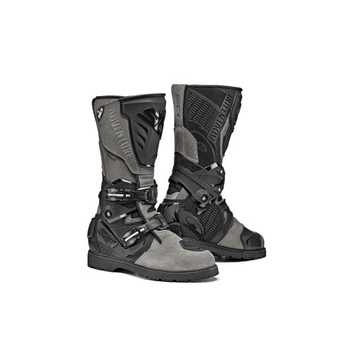 STIVALI MOTO SIDI ADVENTURE 2 GORE-TEX CAMOSCIO GRIGIO SCONTO 40%