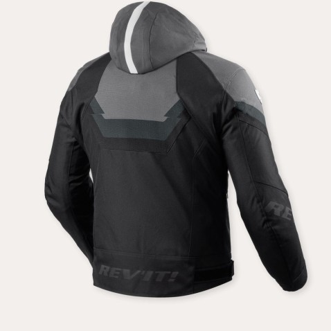 Giacca Moto Tessuto Impermeabile Rev'it Quantum 3 H2O Giacca Moto Tessuto Impermeabile Rev'it Quantum 3 H2O