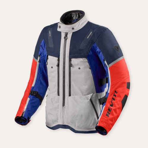 Giacca Moto Tessuto 3 Strati Rev'it Sand 5 H2O Touring Adventure 4 Stagioni