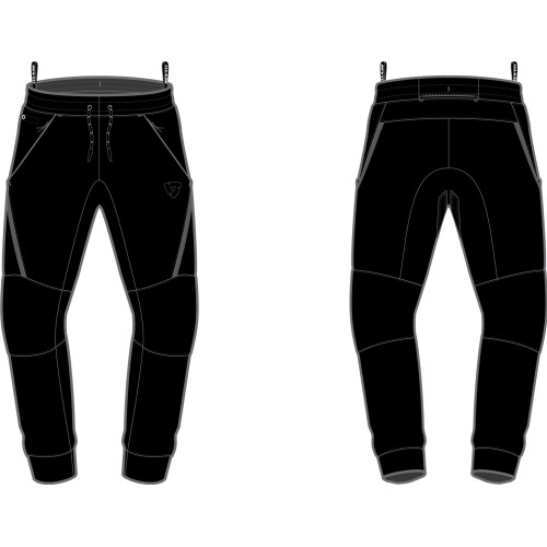 Pantaloni Moto Tessuto Parabolica 2