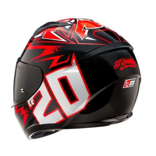 Casco Moto Integrale HJC C10 Diablo Musk