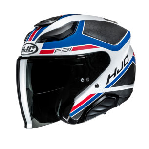 Casco Moto Jet con Visierino HJC F31 Ceron in Fibra