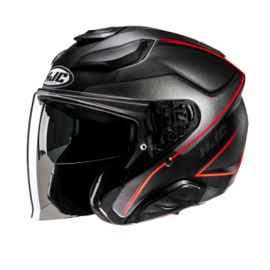 Casco Moto Jet con Visierino HJC F31 Ludi in Fibra