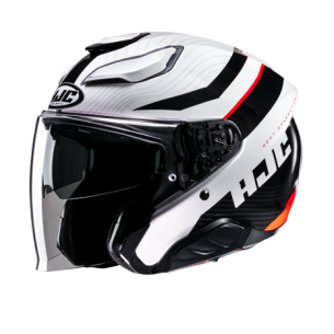 Casco Moto Jet con Visierino HJC F31 Naby in Fibra