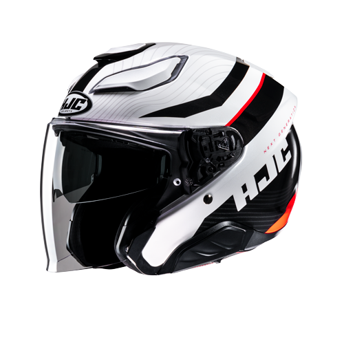 Casco Moto Jet con Visierino HJC F31 Naby in Fibra