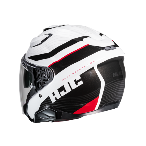 Casco Moto Jet con Visierino HJC F31 Naby in Fibra