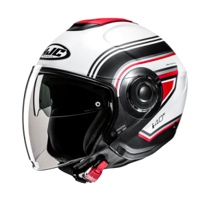 Casco Moto Jet con Visiera Parasole HJC I40N Linia 2