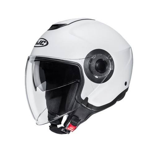 Casco Moto Jet con Visiera Parasole HJC I40N Monocolore