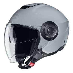 Casco Moto Jet con Visiera Parasole HJC I40N Monocolore