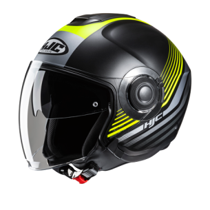 Casco Moto Jet con Visiera Parasole HJC I40N Dova