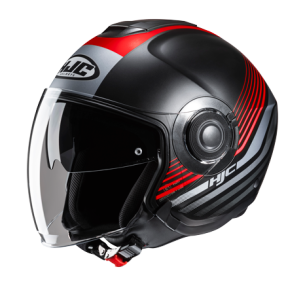 Casco Moto Jet con Visiera Parasole HJC I40N Dova 2