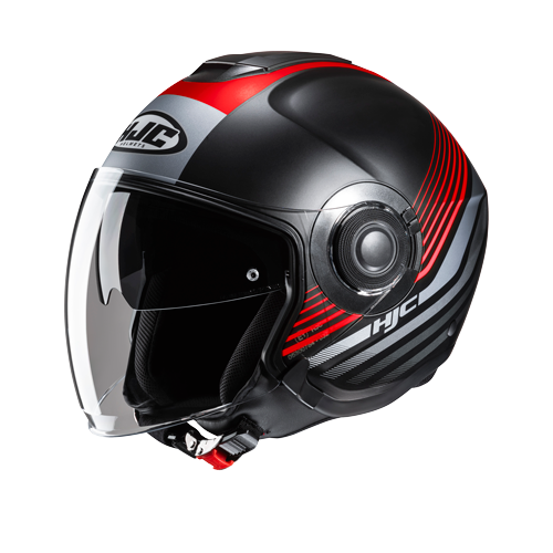 Casco Moto Jet con Visiera Parasole HJC I40N Dova