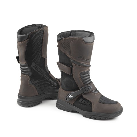 Stivali Moto Forma Adv Tourer Dry Pelle Pieno Fiore Stivali Moto Forma Adv Tourer Dry Pelle Pieno Fiore