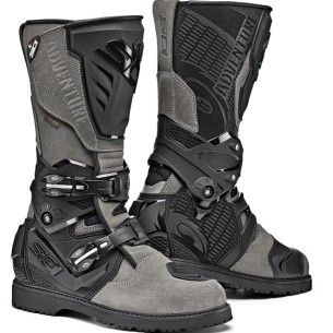 Stivali Moto Sidi Adventure 2 Gore-Tex Camoscio Grigio Adventure Touring