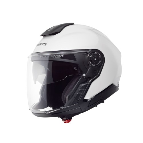 Casco Moto Jet Schuberth J2 Bianco Lucido