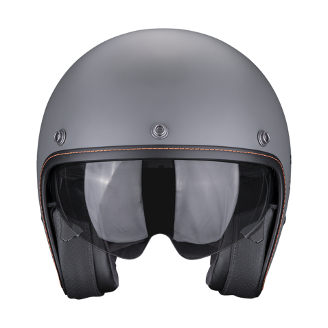 Casco Moto Jet Scorpion Belfast Evo Grigio Cemento Casco Moto Jet Scorpion Belfast Evo Grigio Cemento