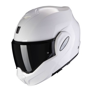 Casco Moto Modulare Scorpion Exo-Tech Evo Bianco