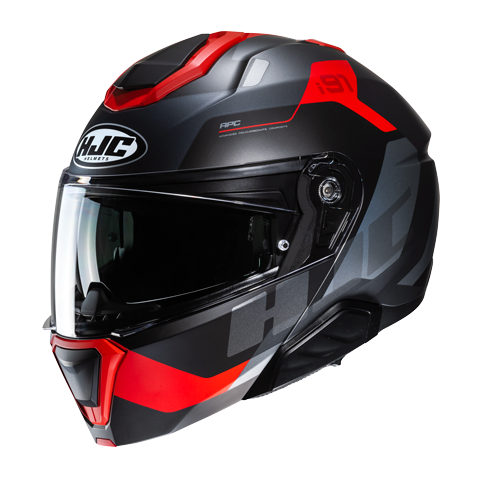 Nuovo Casco Moto Modulare HJC I91 Carst Omologazione 06 Nuovo Casco Moto Modulare HJC I91 Carst Omologazione 06