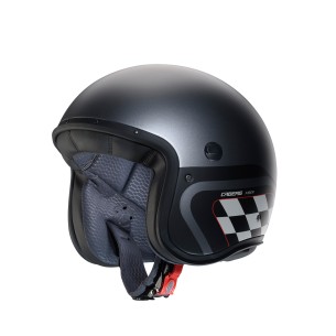 Casco Moto Jet Freeride X Daytona Gun Metal Opaco-Nero