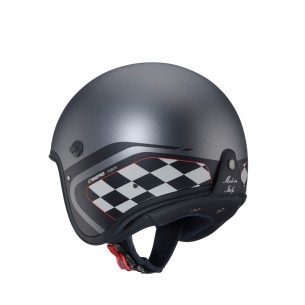 Casco Moto Jet Freeride X Daytona Gun Metal Opaco-Nero 2