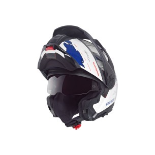 Casco Moto Modulare Schuberth E2 Atlas Blue Adventure 2