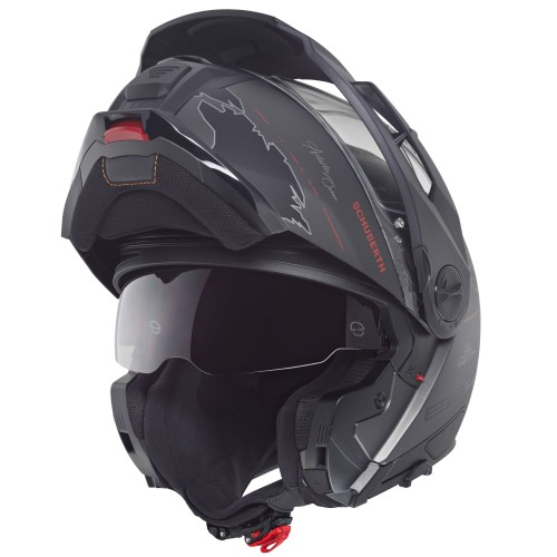 Casco Moto Modulare Schuberth E2 Atlas Anthracite Adventure