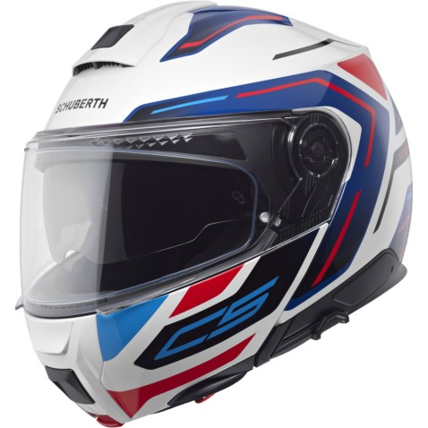 Casco Moto Modulare Schuberth C5 Omega White Casco Moto Modulare Schuberth C5 Omega White