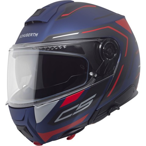 Casco Moto Modulare Schuberth C5 Omega Blue Casco Moto Modulare Schuberth C5 Omega Blue