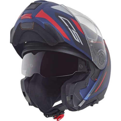 Casco Moto Modulare Schuberth C5 Omega Blue