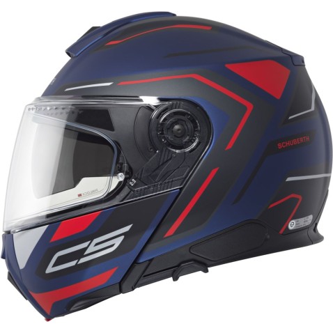 Casco Moto Modulare Schuberth C5 Omega Blue Casco Moto Modulare Schuberth C5 Omega Blue