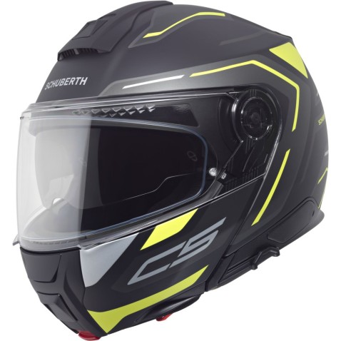 Casco Moto Modulare Schuberth C5 Omega Yellow Casco Moto Modulare Schuberth C5 Omega Yellow