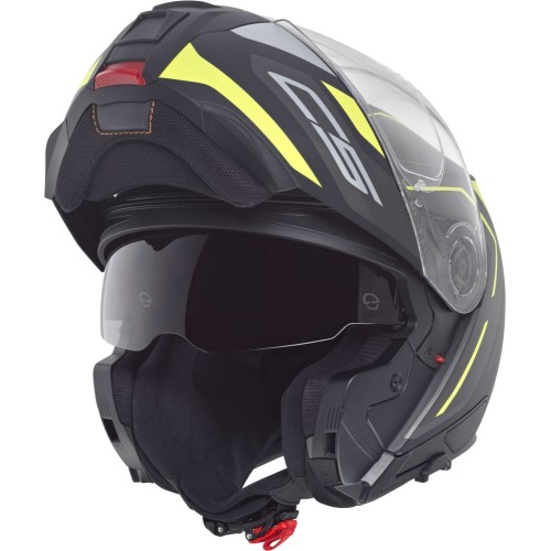 Casco Moto Modulare Schuberth C5 Omega Yellow