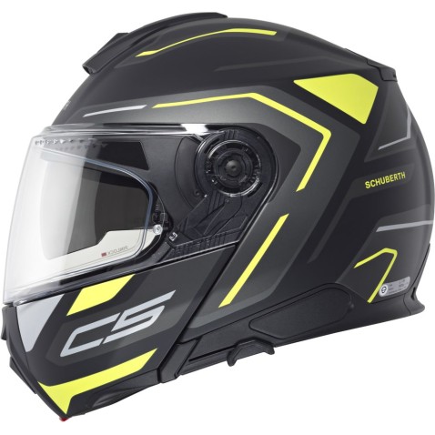 Casco Moto Modulare Schuberth C5 Omega Yellow Casco Moto Modulare Schuberth C5 Omega Yellow