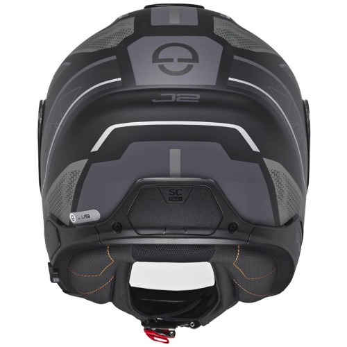 Casco Moto Jet Schuberth J2 Sigma Grey