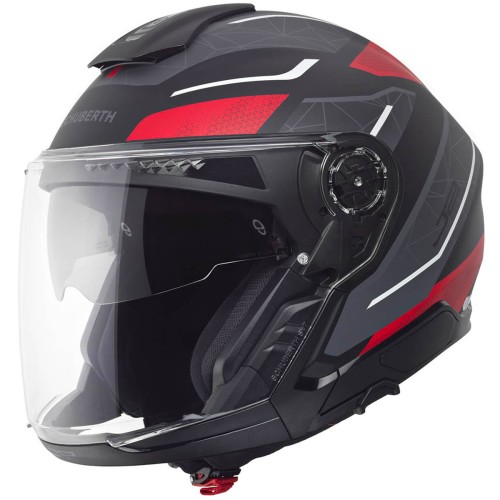 Casco Moto Jet Schuberth J2 Sigma Red