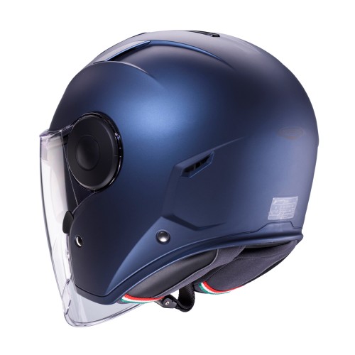 Casco Moto Aperto Jet Caberg Soho Blu Jeans Opaco