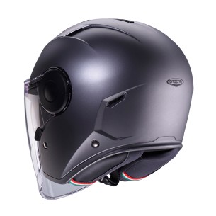 Casco Moto Jet Caberg Soho Gun Metal Opaco 2